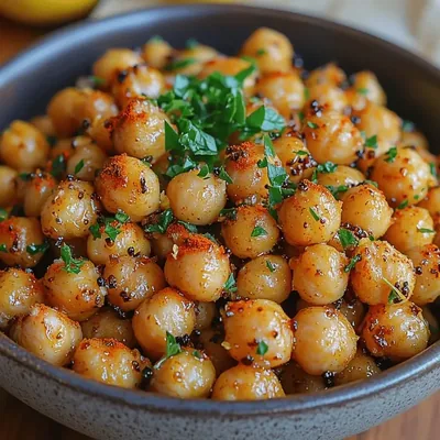 Crispy Roasted Garlic Chickpeas: Perfecting the Snack