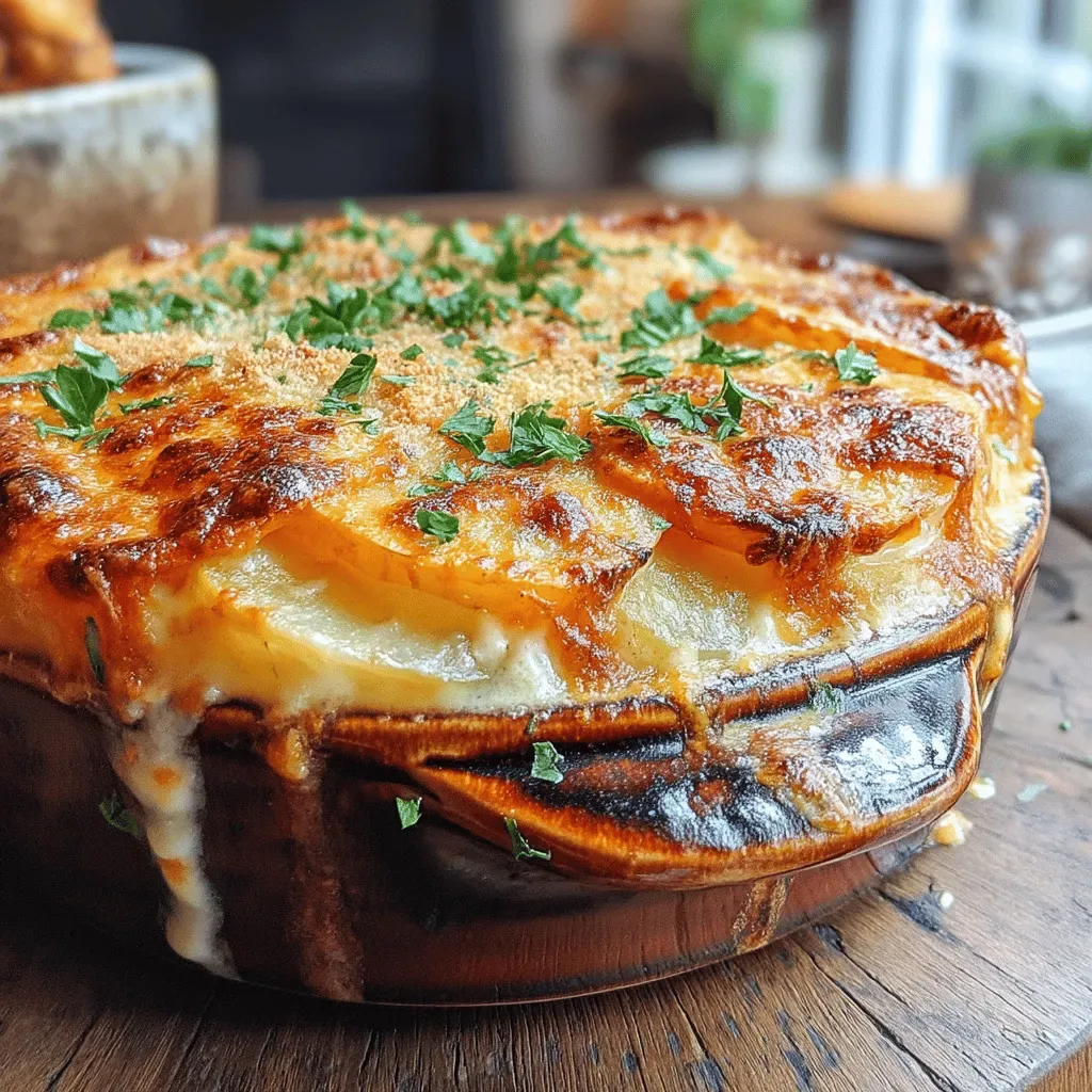 Rustic Potato and Leek Gratin