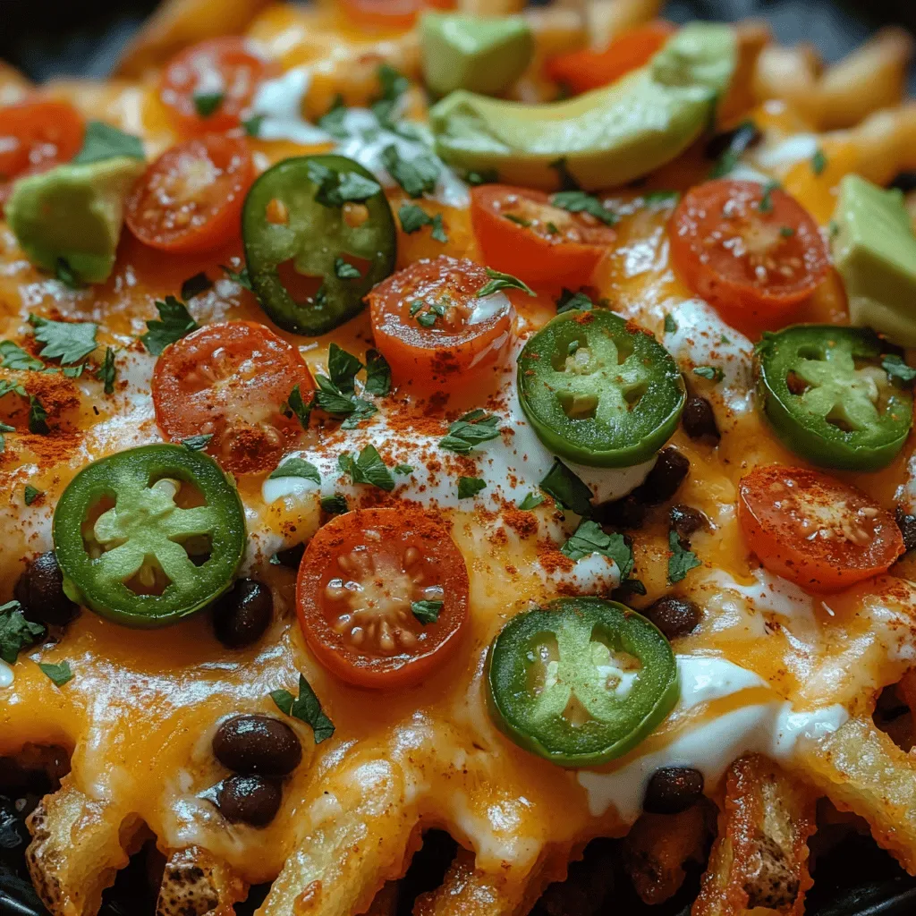 Cheesy Fiesta Loaded Nacho Fries: A Flavorful Journey into Comfort Food
