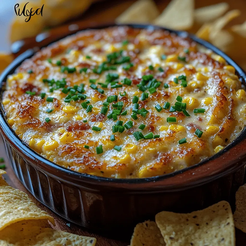 Indulge in Flavor: Creamy Corn & Bacon Dip Recipe