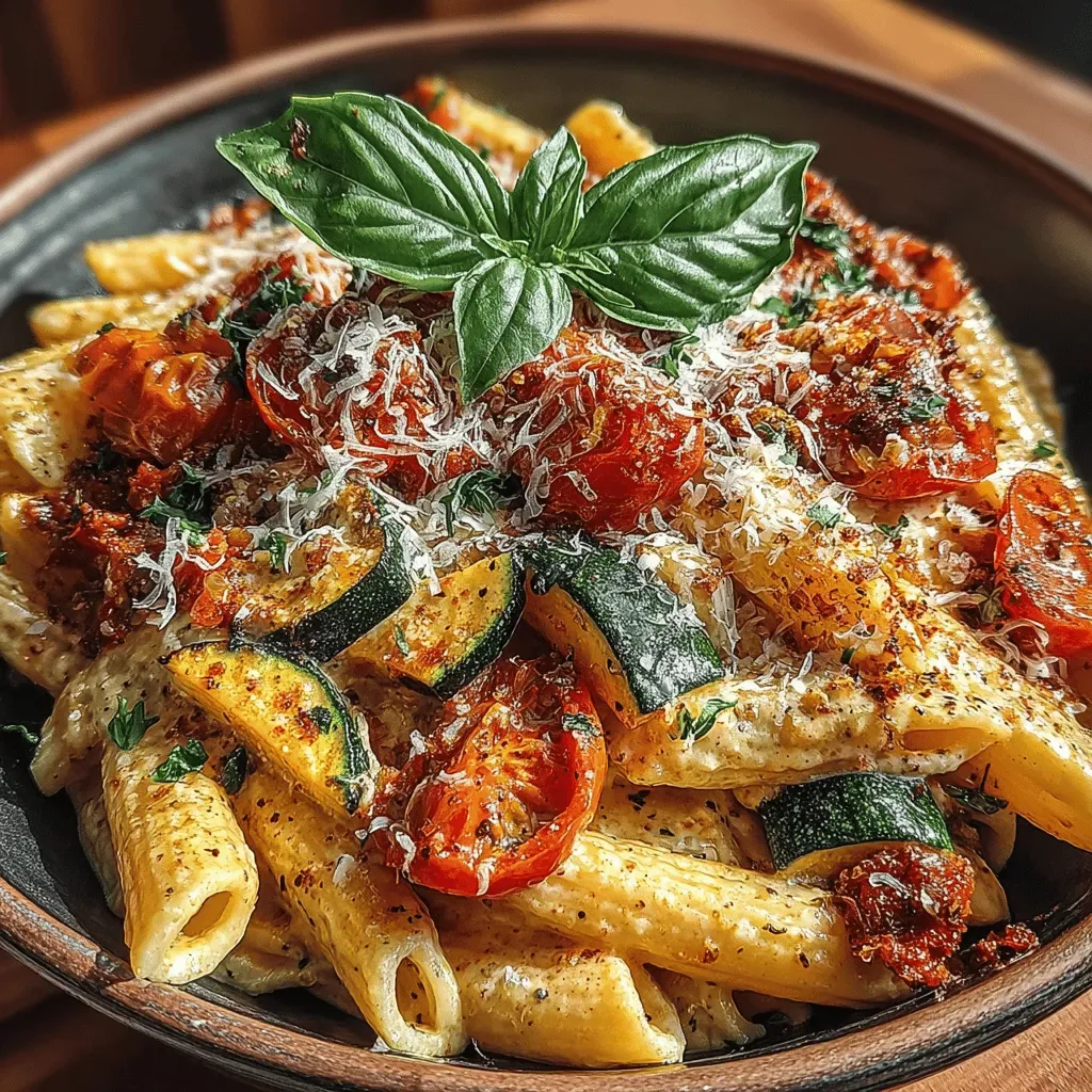 Creamy Zucchini & Tomato Pasta: A Deliciously Simple Recipe