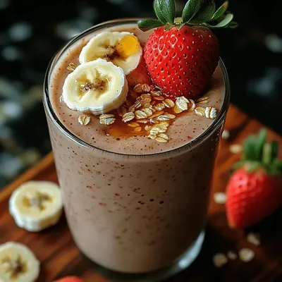 Berrylicious Banana Oat Smoothie: A Healthy Delight