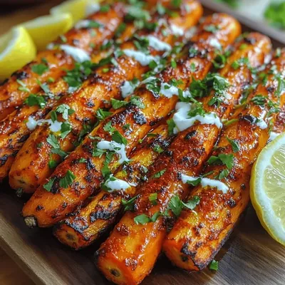 Fiery Harissa Roasted Carrots: A Flavorful Journey into North African Cuisine
