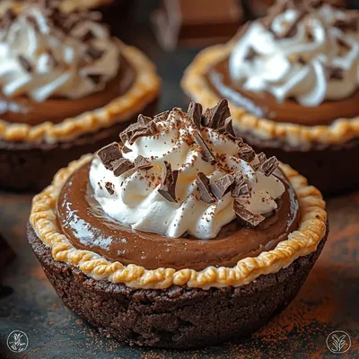 Indulge in Decadence: Mini Chocolate Cream Pies Recipe