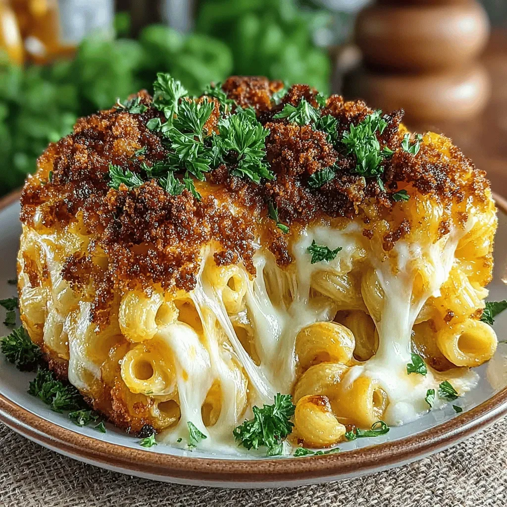 Cheesy Bliss Baked Mac & Crunch Recipe