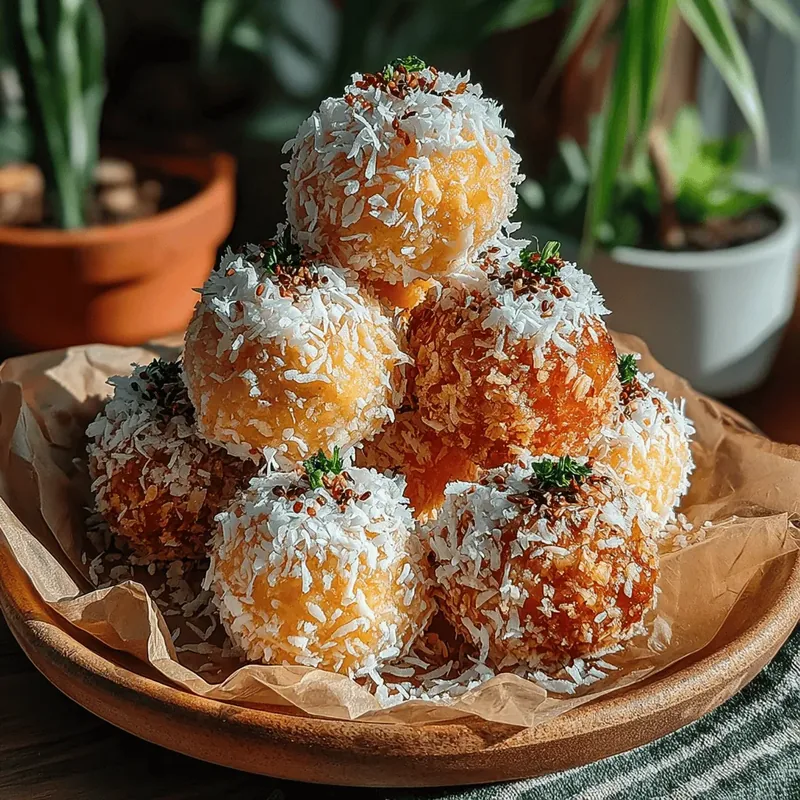 No-Bake Peach Energy Bites Recipe