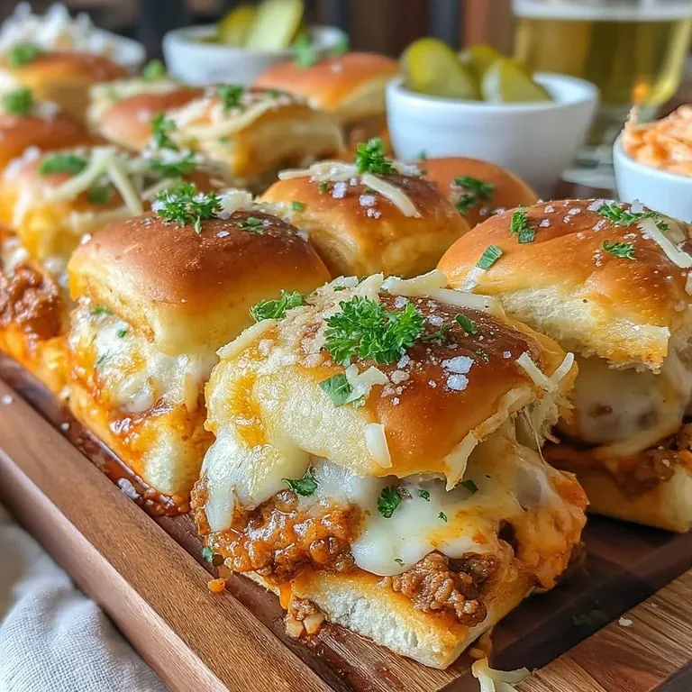 Mini Sloppy Joe Slider Rolls