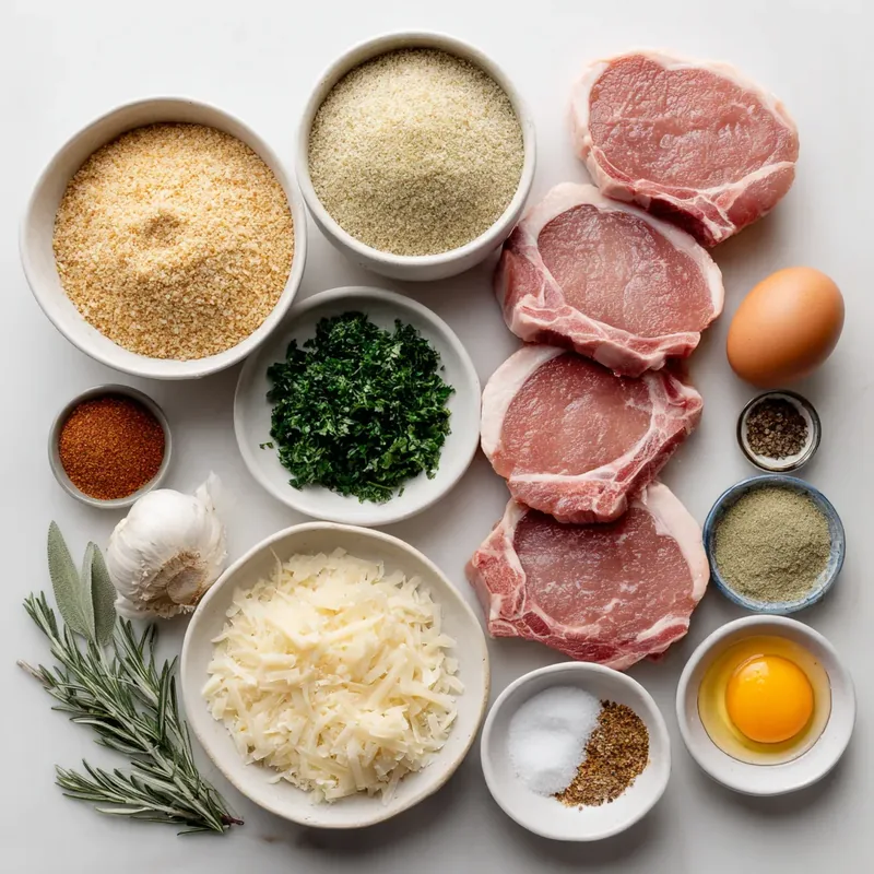 Festive Herb-Crusted Air Fryer Pork Chops