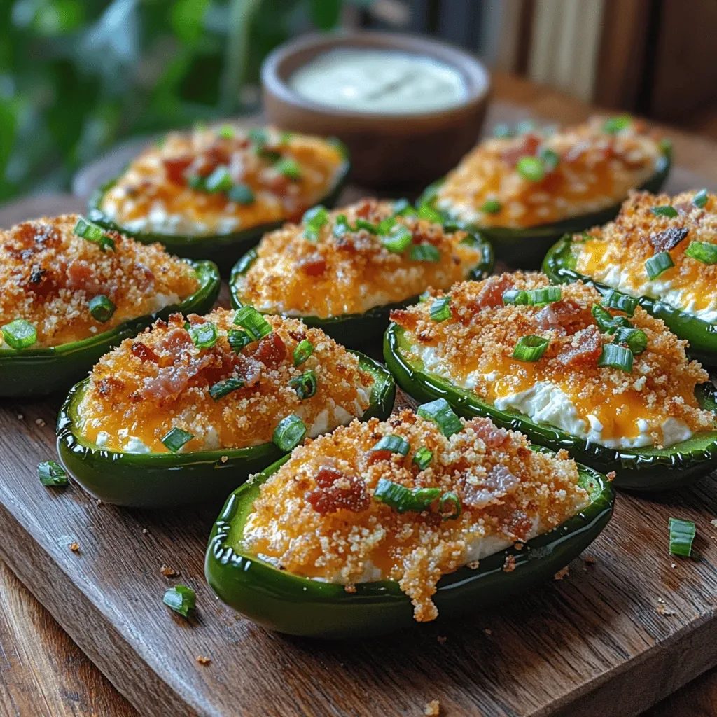 Fiery Crunchy Jalapeño Poppers: A Spicy Sensation