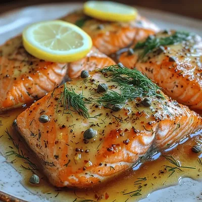 Butter Dill Poached Salmon: A Culinary Delight