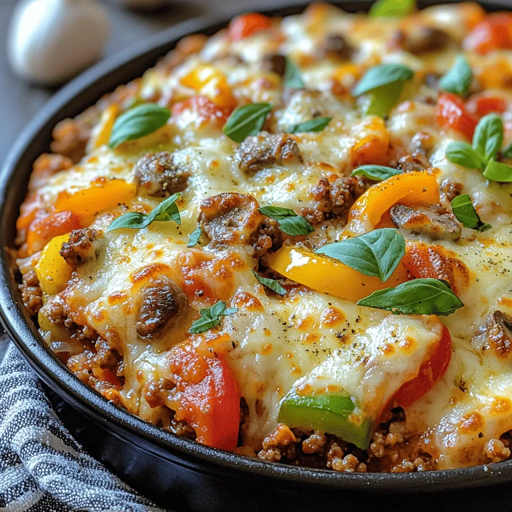 Low Carb Pizza Casserole Recipe