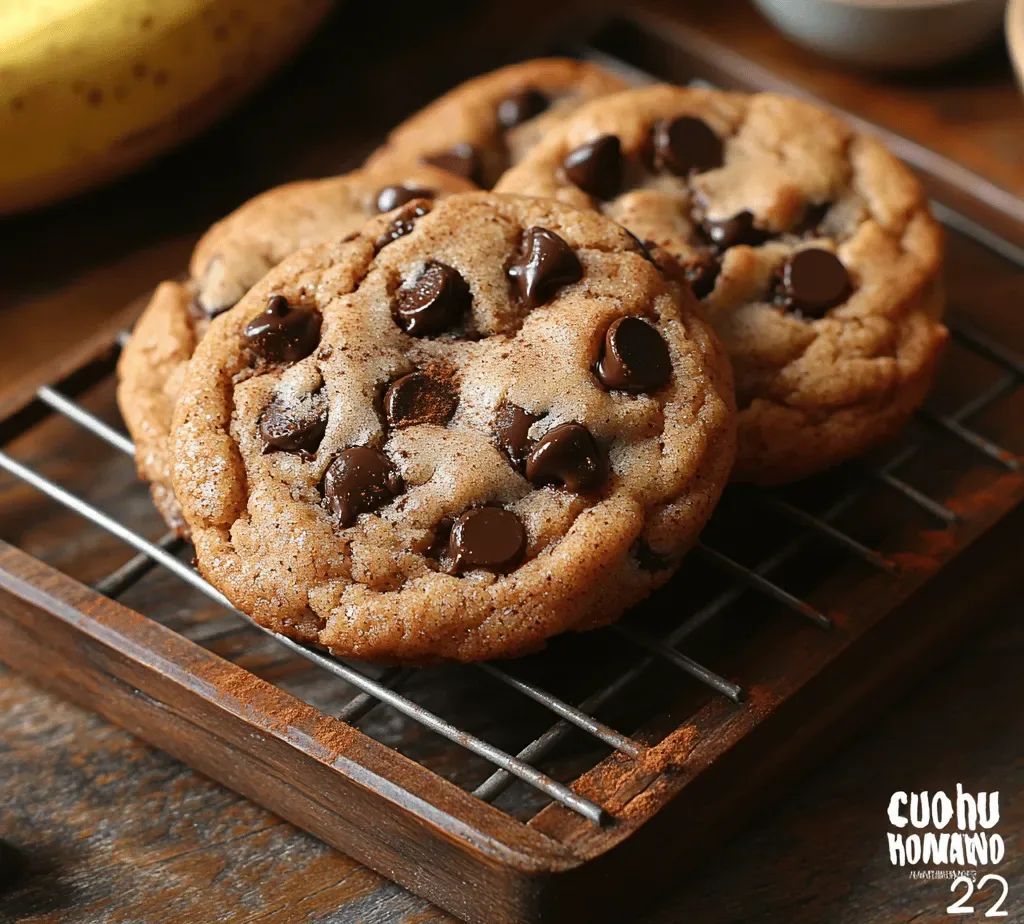 Banana Bread Chocolate Chip Cookies: A Delicious Twist on a Classic Treat