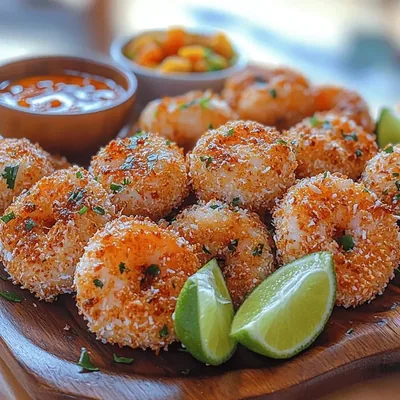 Tropical Paradise Coconut Crusted Shrimp Recipe
