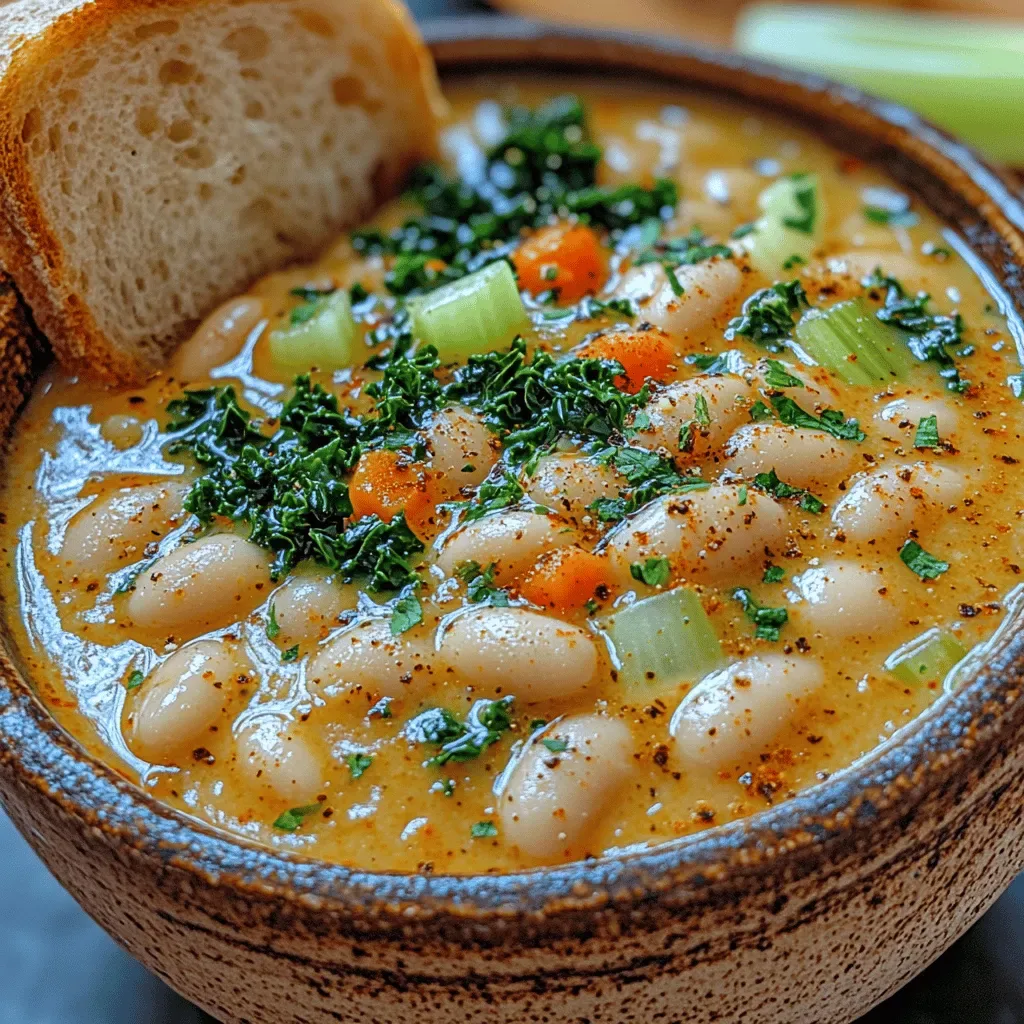 Creamy White Bean and Kale Soup: A Nourishing Delight