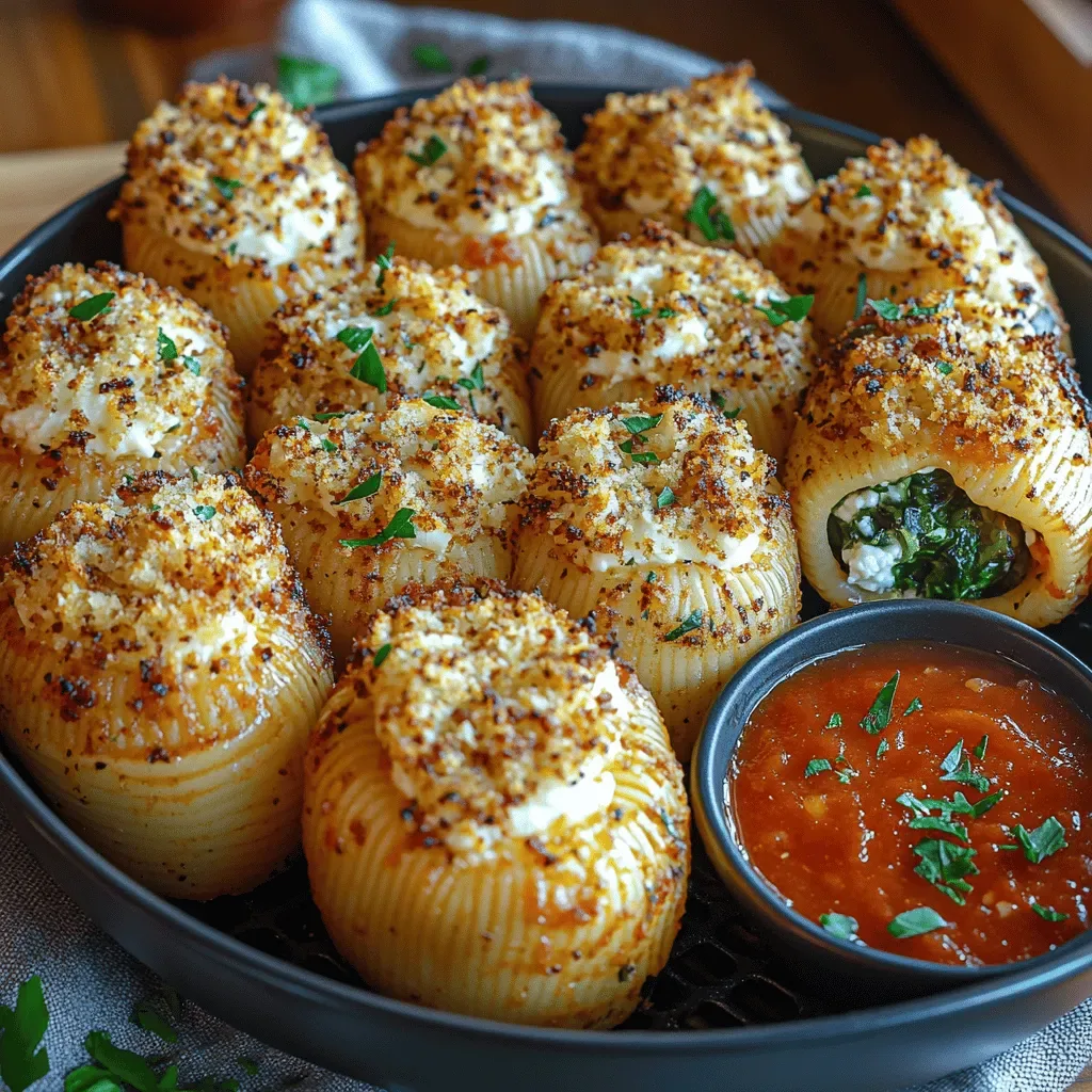 Air Fryer Stuffed Pasta Poppers: A Flavorful Delight