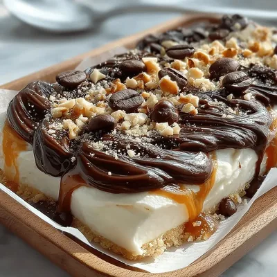 Frozen Yogurt Coffee Bean Bark