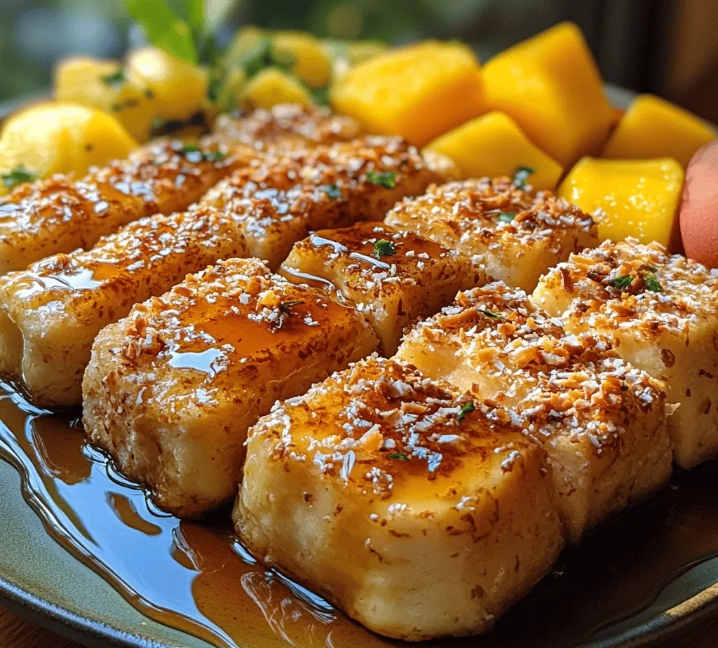 Coconut Crusted French Toast Delight: A Tropical Twist on a Classic Favorite