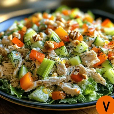 Refreshing Cold Yogurt Dill Chicken Salad: A Deliciously Healthy Meal