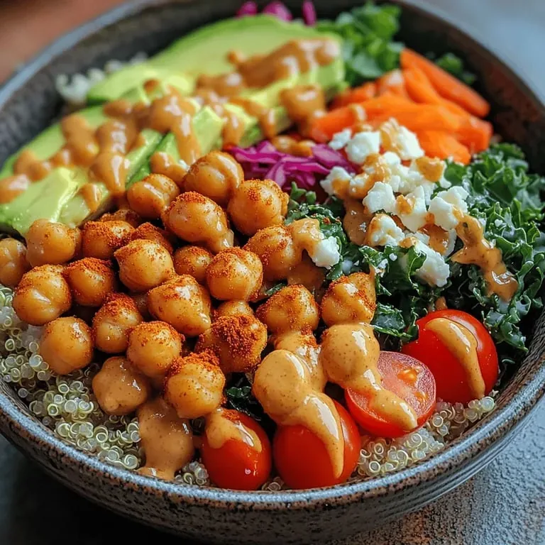 Vibrant Chickpea and Avocado Buddha Bowls: A Wholesome Delight
