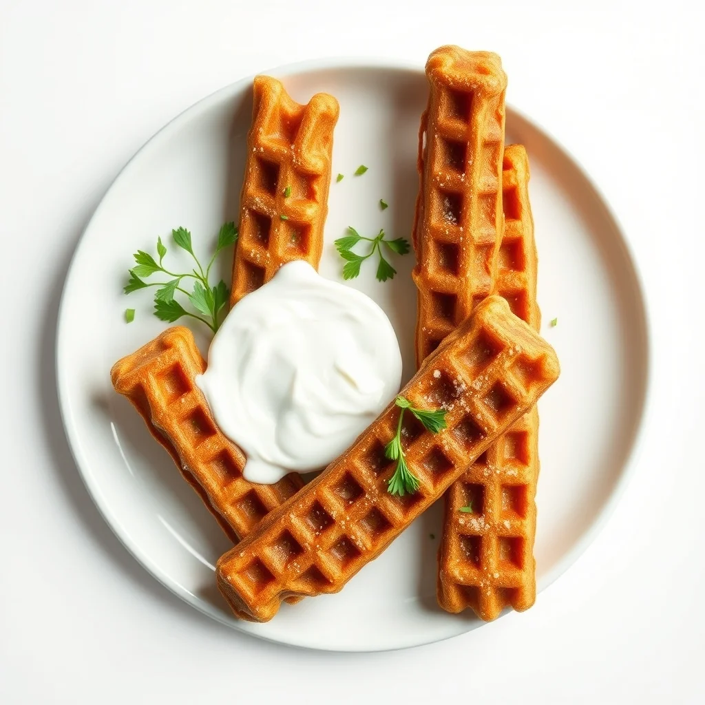 Spiced Churro Waffle Sticks Recipe