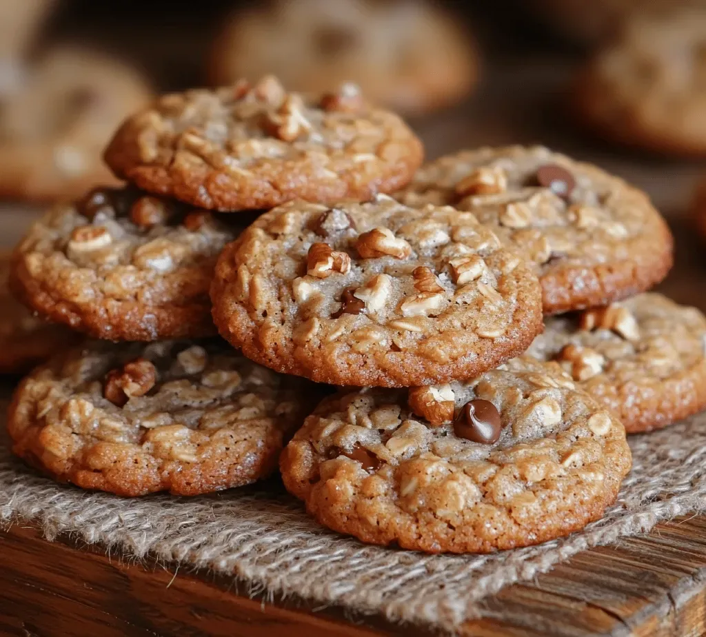 Chewy Brown Sugar Cinnamon Oatmeal Cookies Recipe