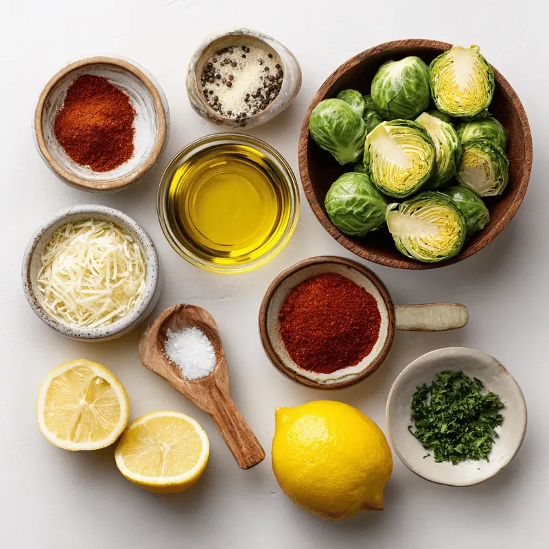 Crispy Air Fryer Smashed Brussels Sprouts