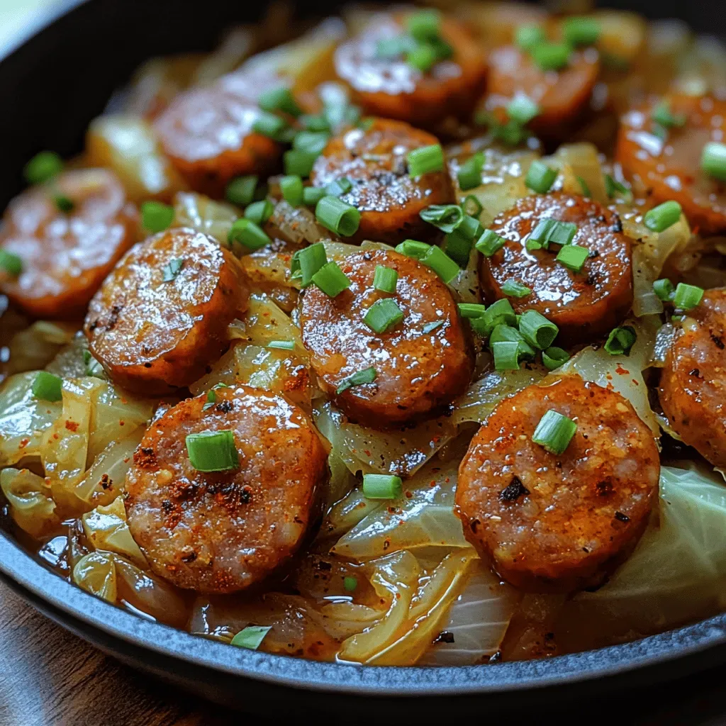 Cabbage & Smoked Sausage Delight: A Hearty Meal for Any Occasion