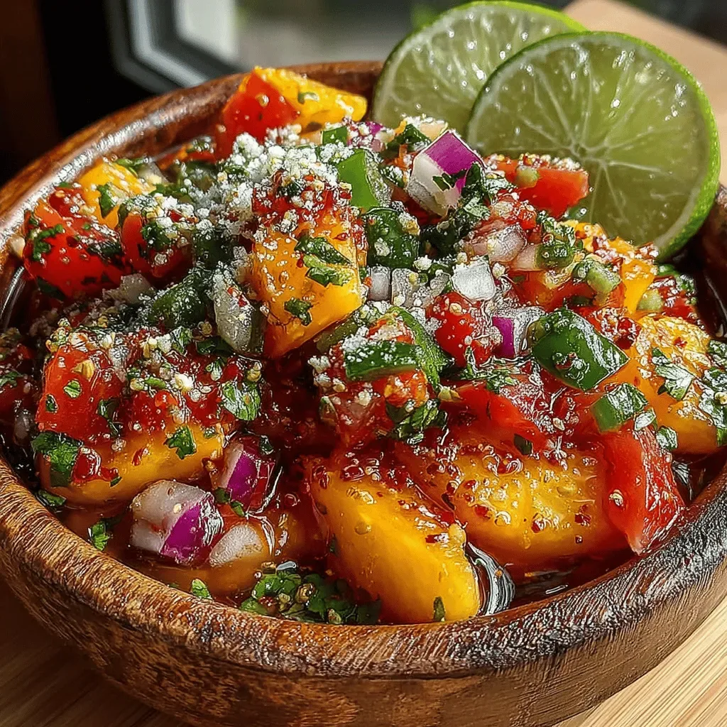 Sweet Peach Salsa: An Irresistibly Fresh and Flavorful Recipe