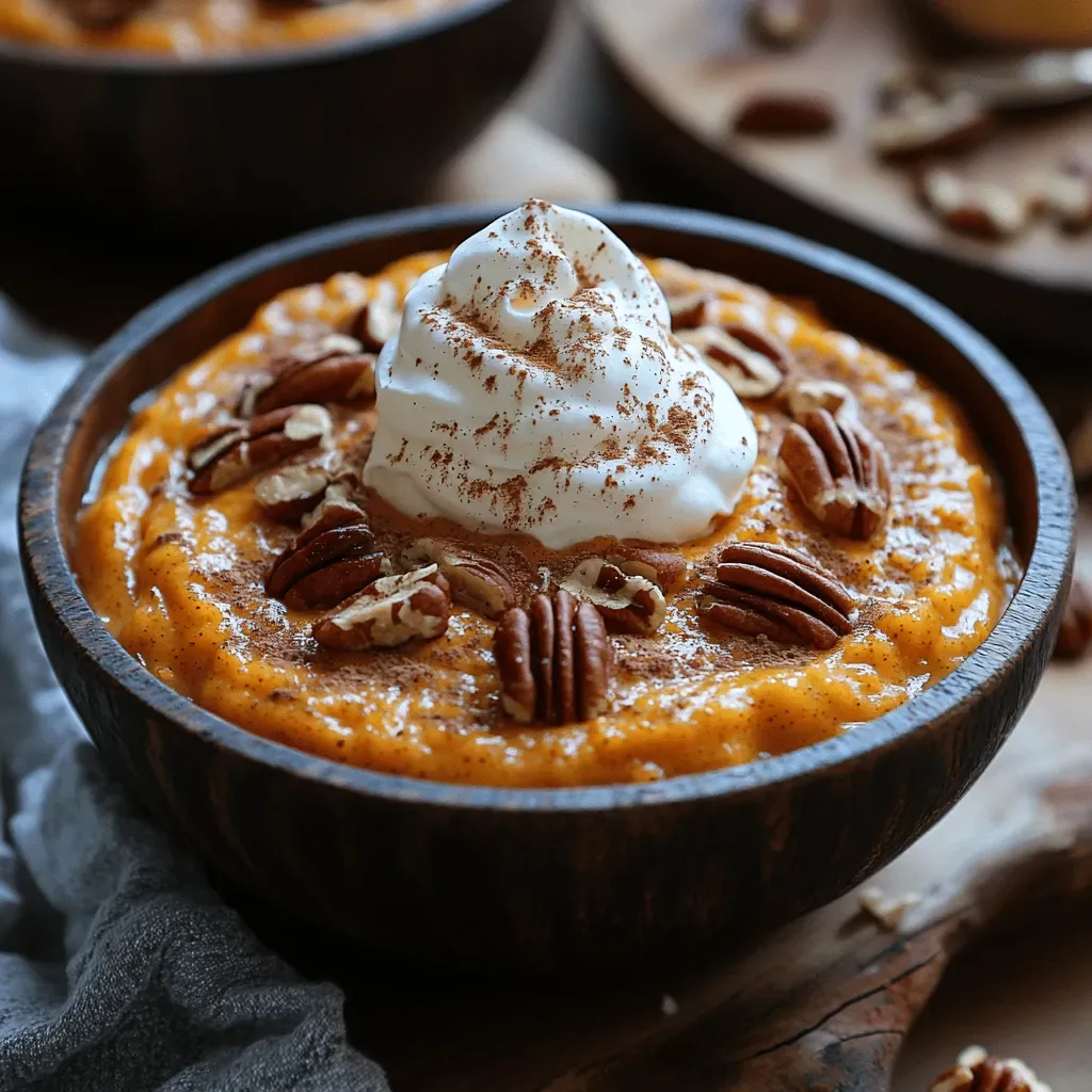 Cozy Slow Cooker Pumpkin Pie Pudding Recipe: A Comforting Fall Treat