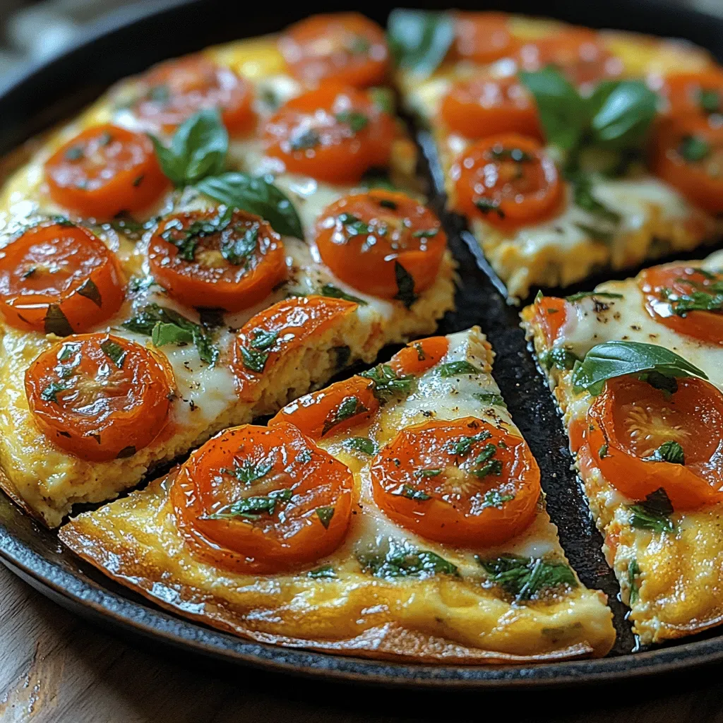 Fresh Tomato Basil Frittata: A Culinary Delight