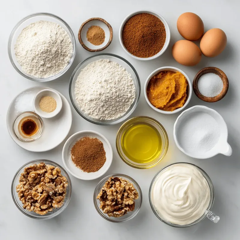 Cozy Pumpkin Spice Cake with Cinnamon Cream