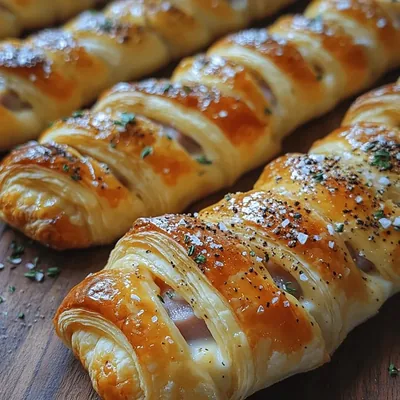 Savory Puff Pastry Ham and Cheese Twists: A Delightful Treat for Any Occasion