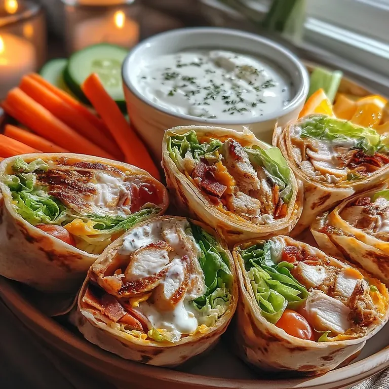 Zesty 15-Minute Chicken Ranch Wraps: A Quick and Delicious Meal Option