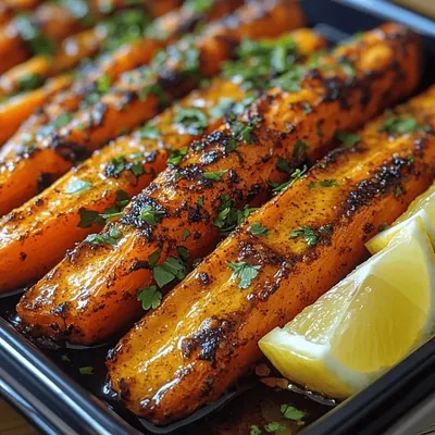 Fiery Harissa Roasted Carrots: A Flavorful Journey