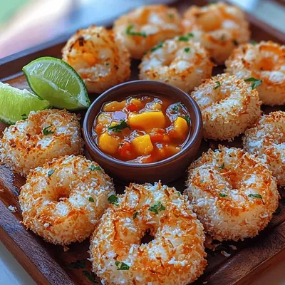 Tropical Paradise Coconut Crusted Shrimp Recipe
