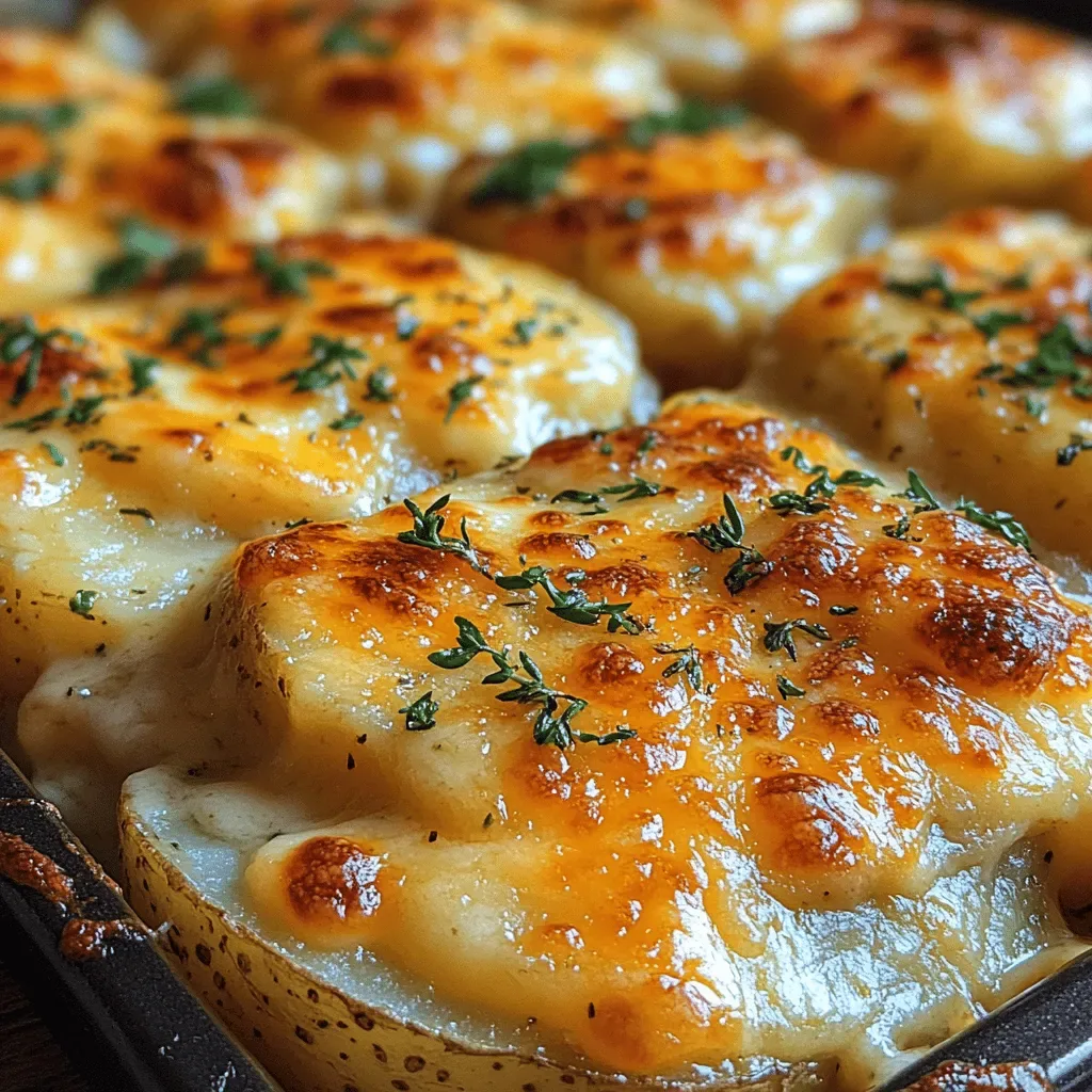 Cheesy Herb Scalloped Potatoes Recipe