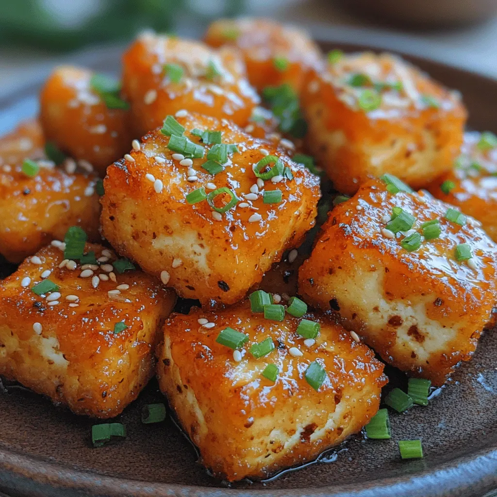 Crispy Honey Garlic Tofu Nuggets: A Flavorful Delight