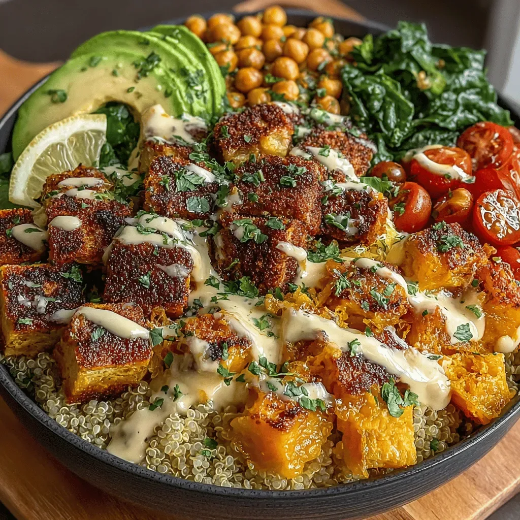 Sweet & Savory Sweet Potato Chickpea Buddha Bowl
