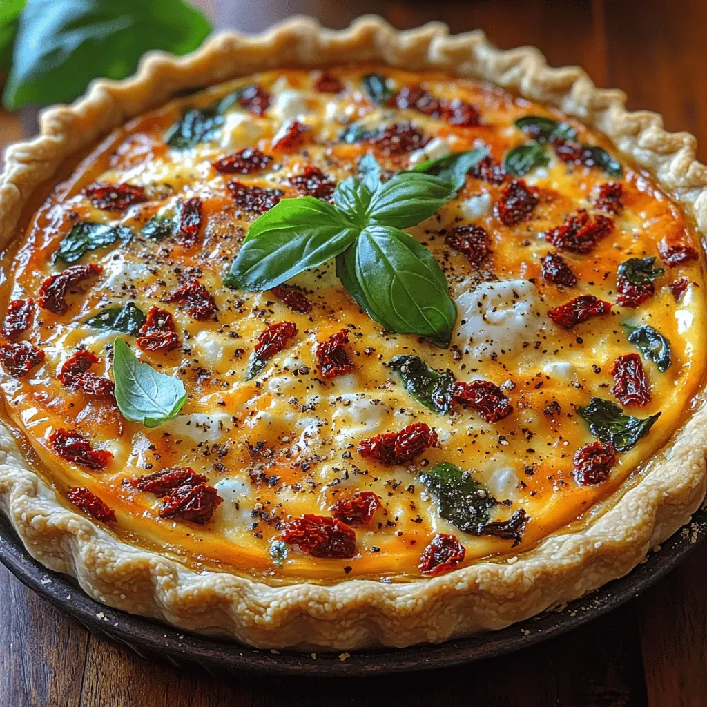 Savory Sun-Dried Tomato Quiche: A Complete Recipe Guide