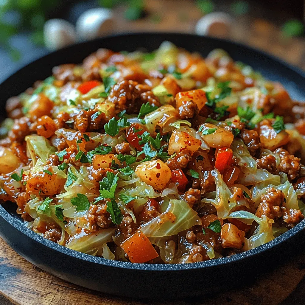 Crunchy Cabbage & Turkey Delight: A Wholesome Recipe for Balanced Meals