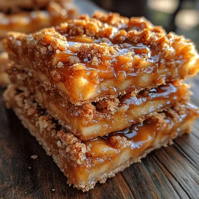 Sweet Caramel Apple Crumble Bars: A Delicious Recipe