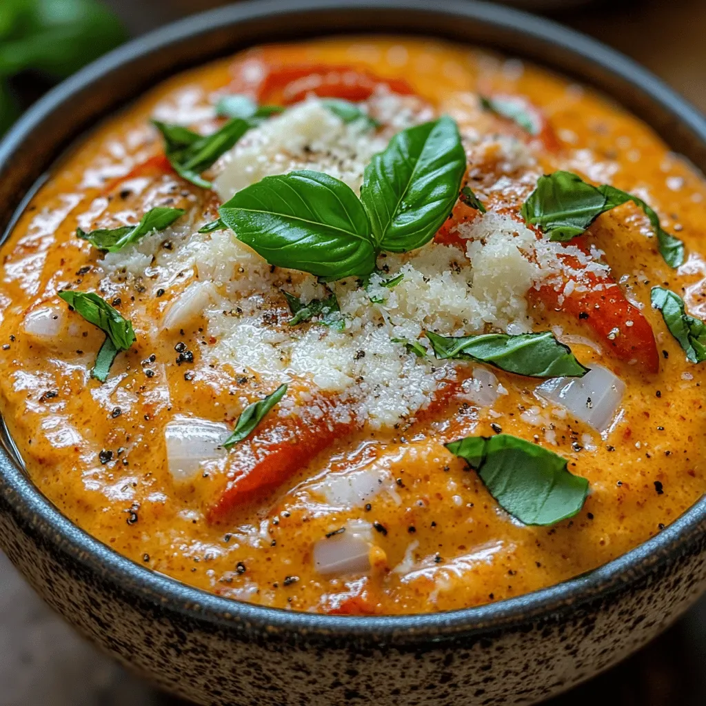 Creamy Roasted Pepper Bliss Sauce: A Culinary Delight