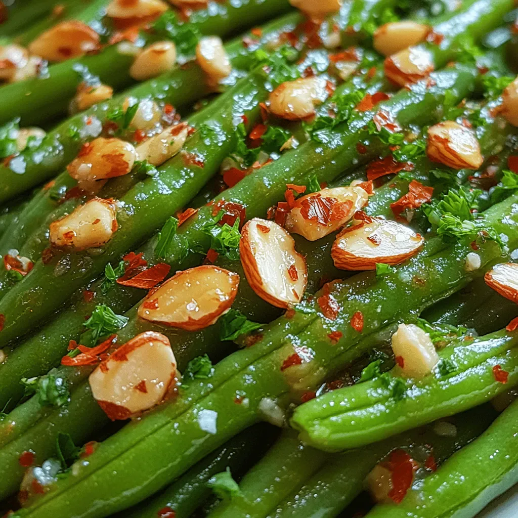 Crunchy Green Beans Delight with Almonds