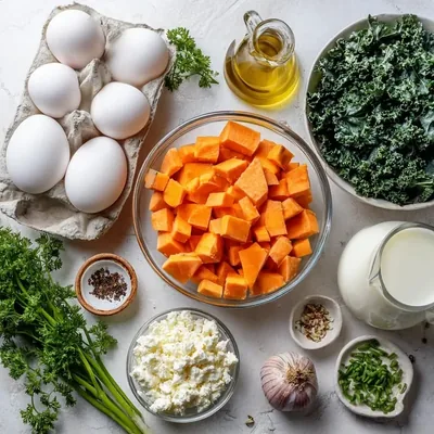 Sweet Potato & Kale Morning Boost Frittata