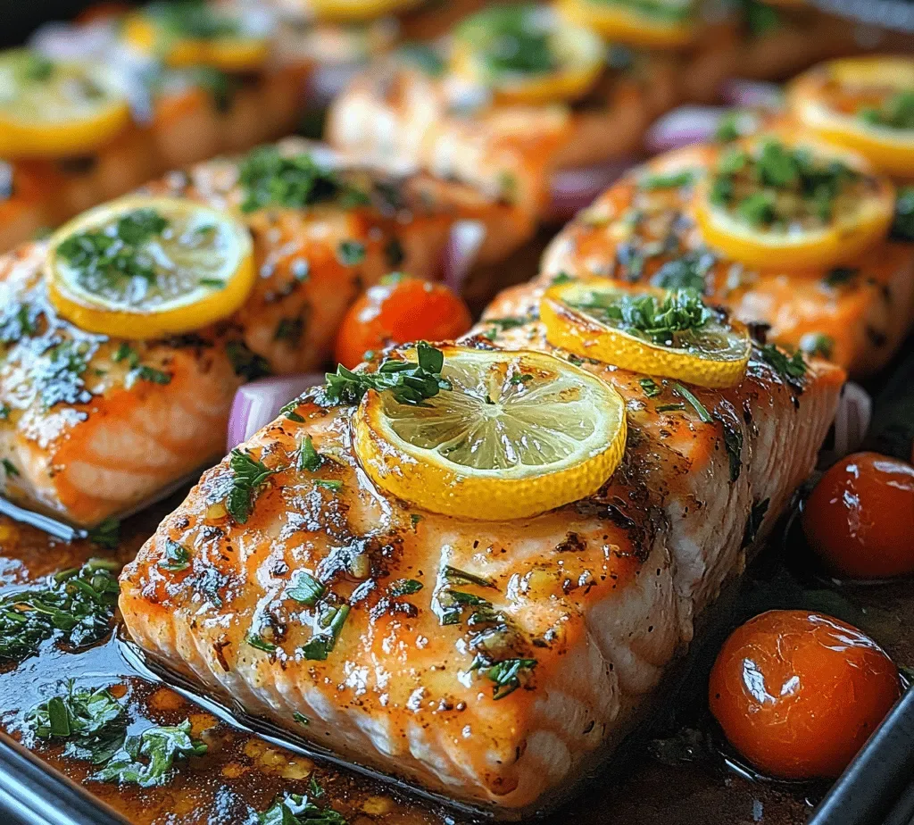 Sheet Pan Garlic Butter Salmon with Veggies: A Culinary Delight