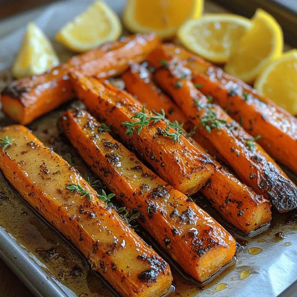 Maple Dijon Roasted Carrots: A Flavorful and Healthy Side Dish