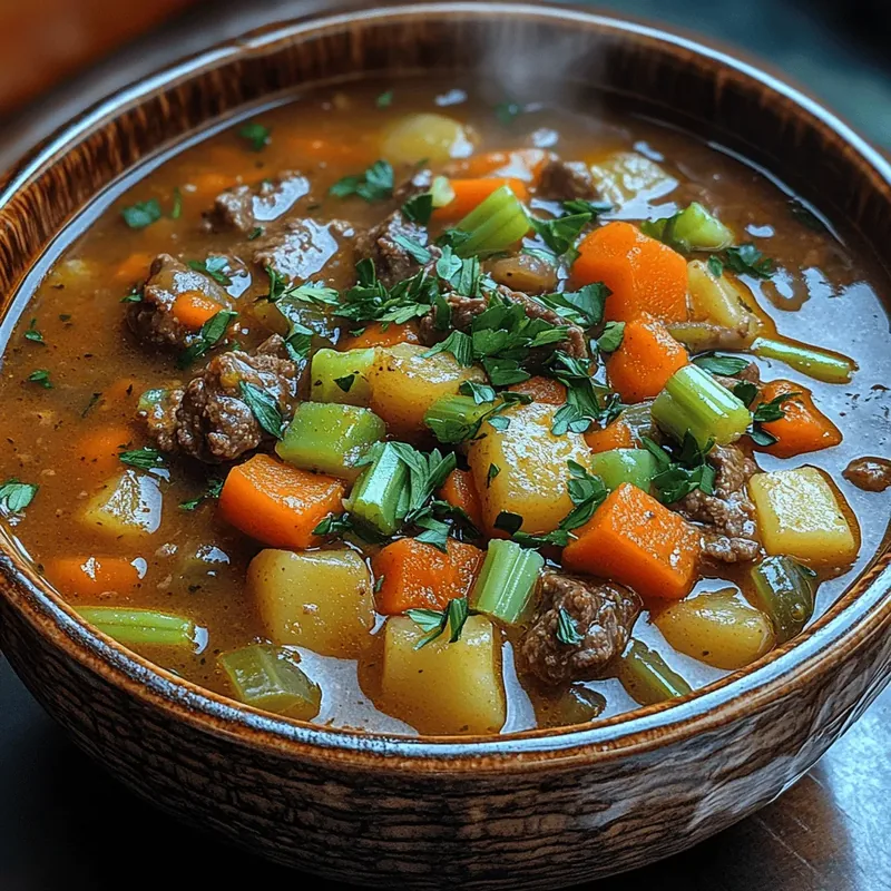 Hearty Garden Delight Soup: A Comforting Recipe for Every Season