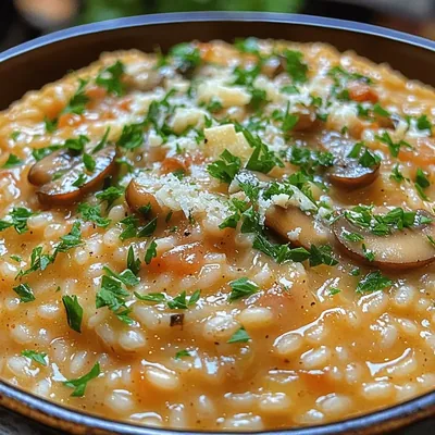 Creamy Garlic Mushroom Risotto: An Indulgent Culinary Journey