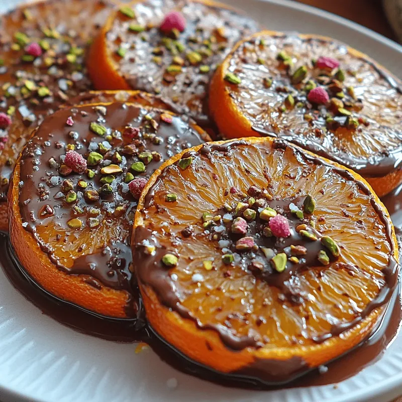 Zesty Chocolate Dipped Orange Slices: The Perfect Fusion of Sweet and Citrus