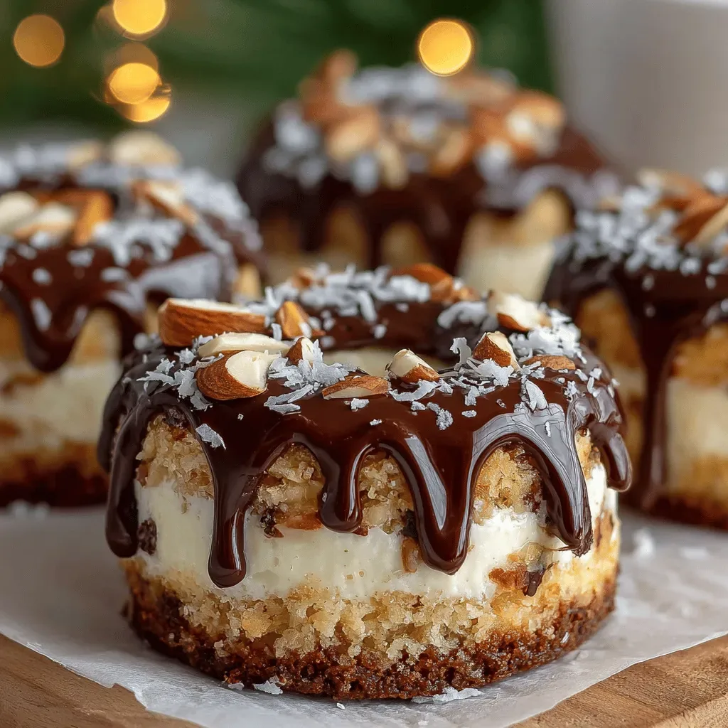 Frozen Coconut Yogurt Almond Disks Recipe